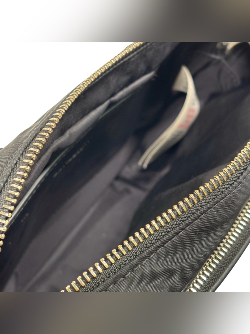 Burberry Black Logo Crossbody Bag with Adjustable Strap Authentic - Picture 9 of 10